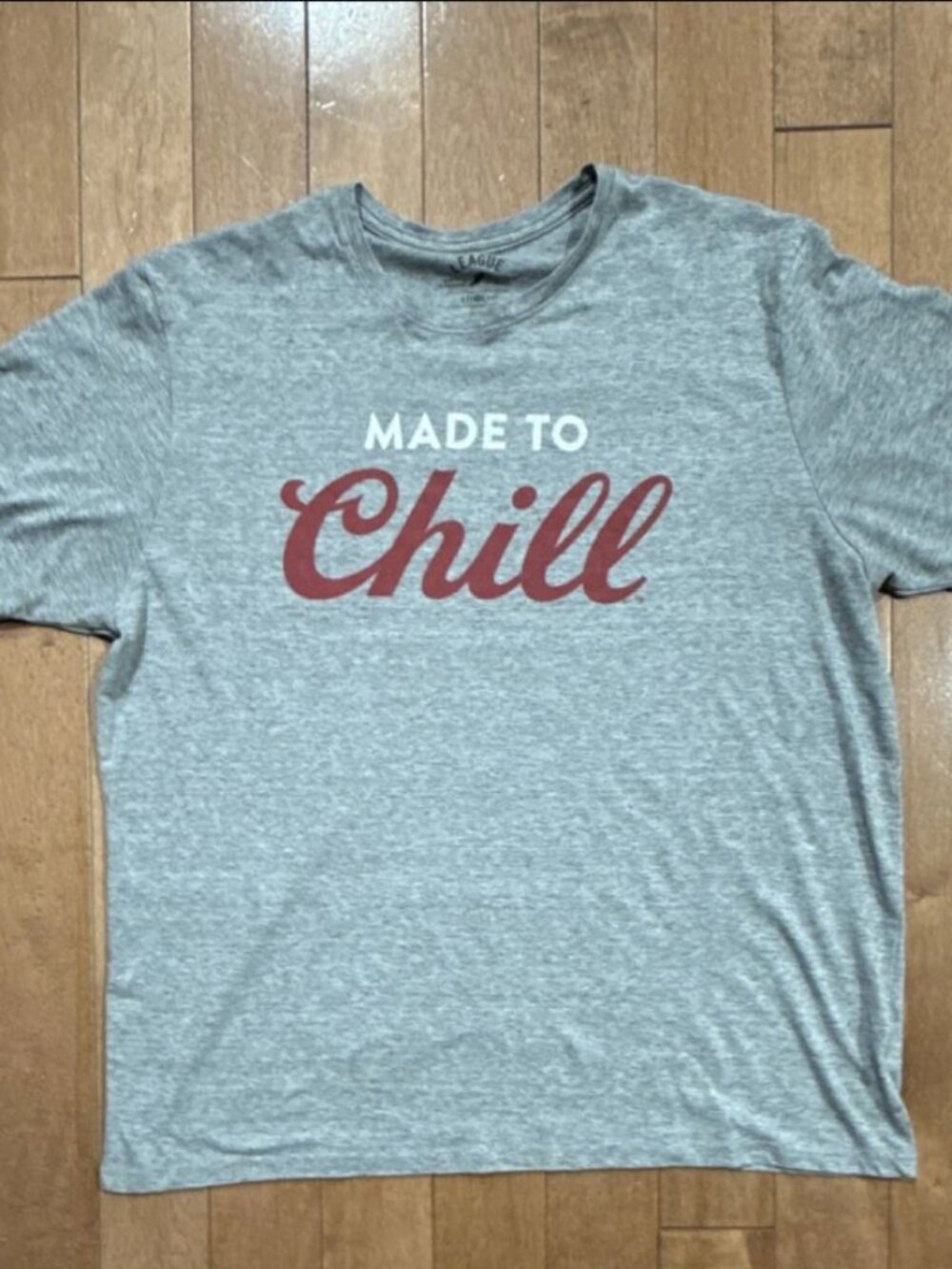 Coors Light Made to Chill Gray T-Shirt Breweriana Beer Themed Graphic Tee